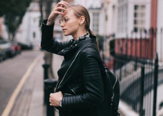 Custom leather jacket