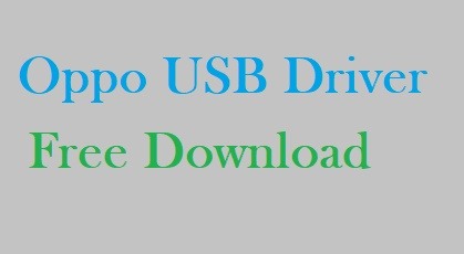 Oppo USB Drivers