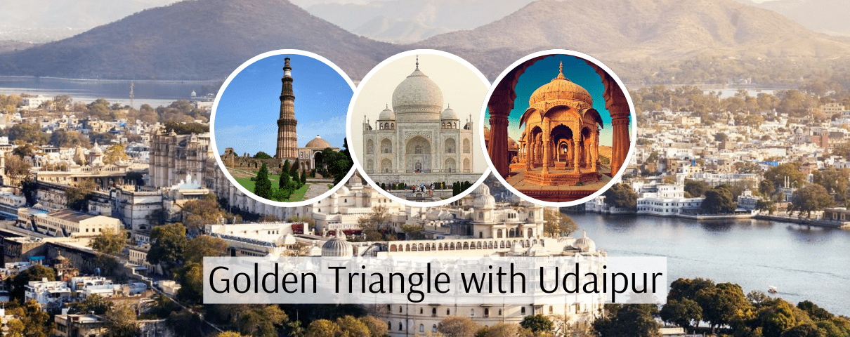 golden triangle with udaipur