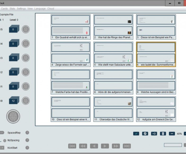 Flashcard app for windows