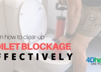 Learn how to Clear-up Toilet Blockage Effectively - 4D Heating and Plumbing Expert
