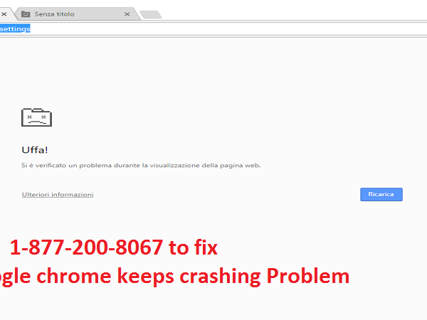 google chrome keeps crashing