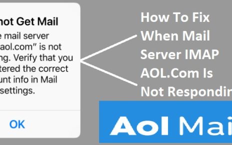 the Mail Server IMAP AOL.Com Is Not Responding