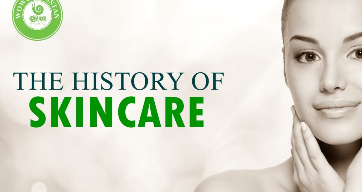 history of skin care