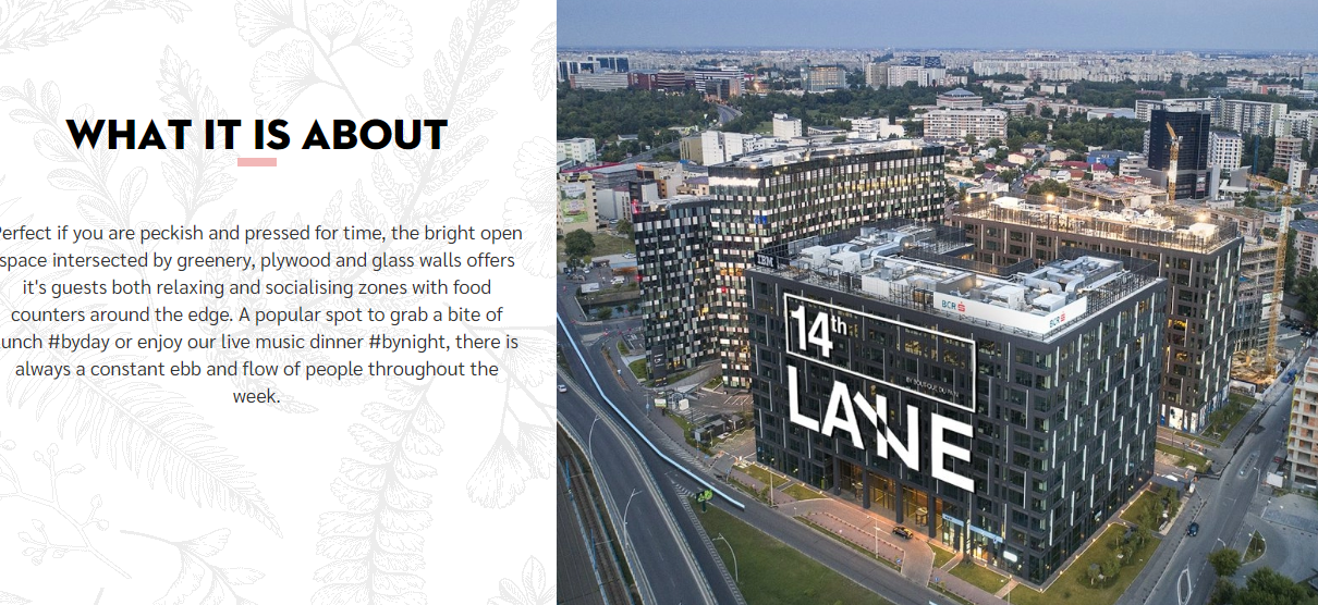 14th Lane Restaurant Bucharest