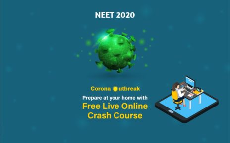 online crash course for NEET 2020
