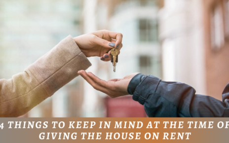 Giving The House On Rent