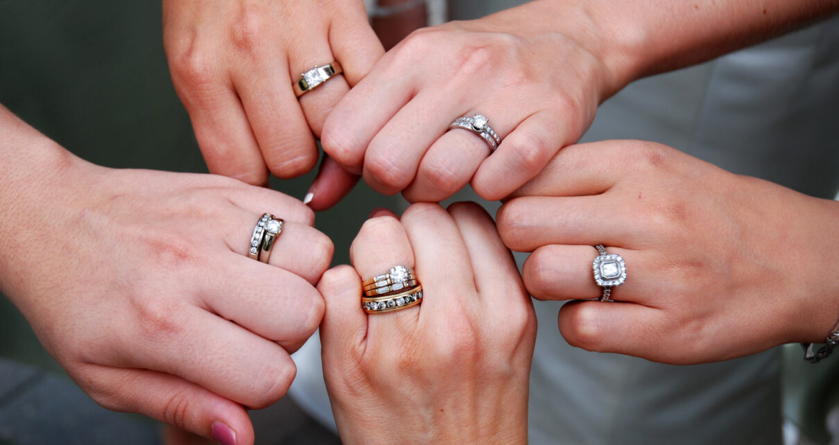 Diamond Gold Engagement Rings Florida